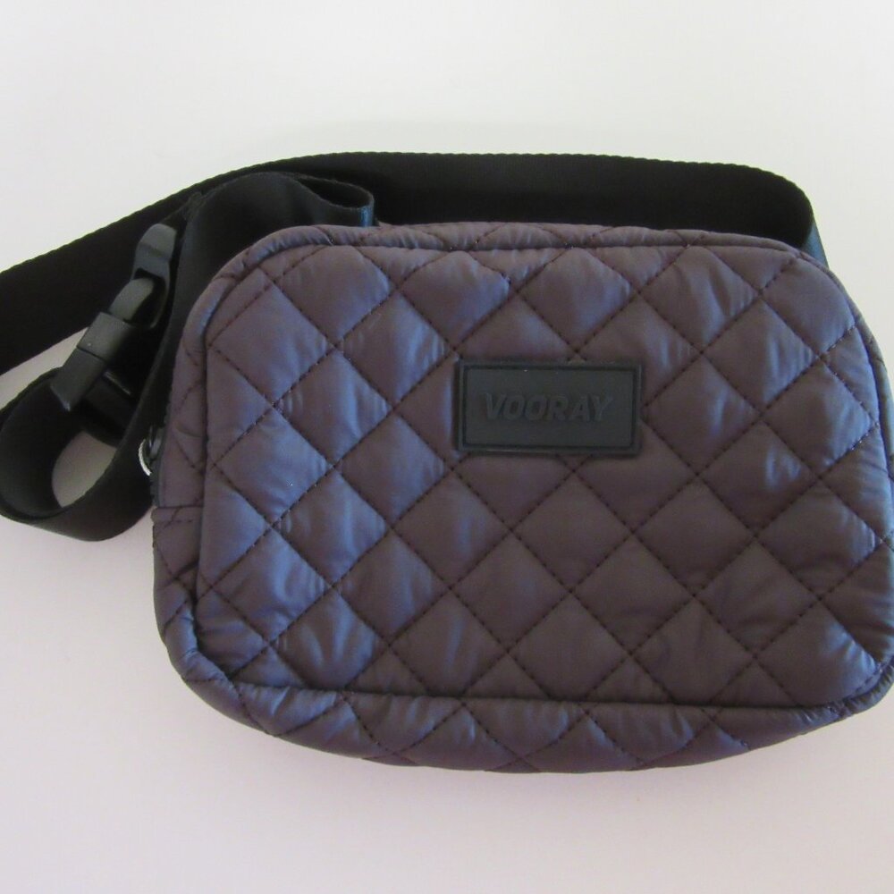 VOORAY Purple Quinn Belt Bag Fanni Pack NWT